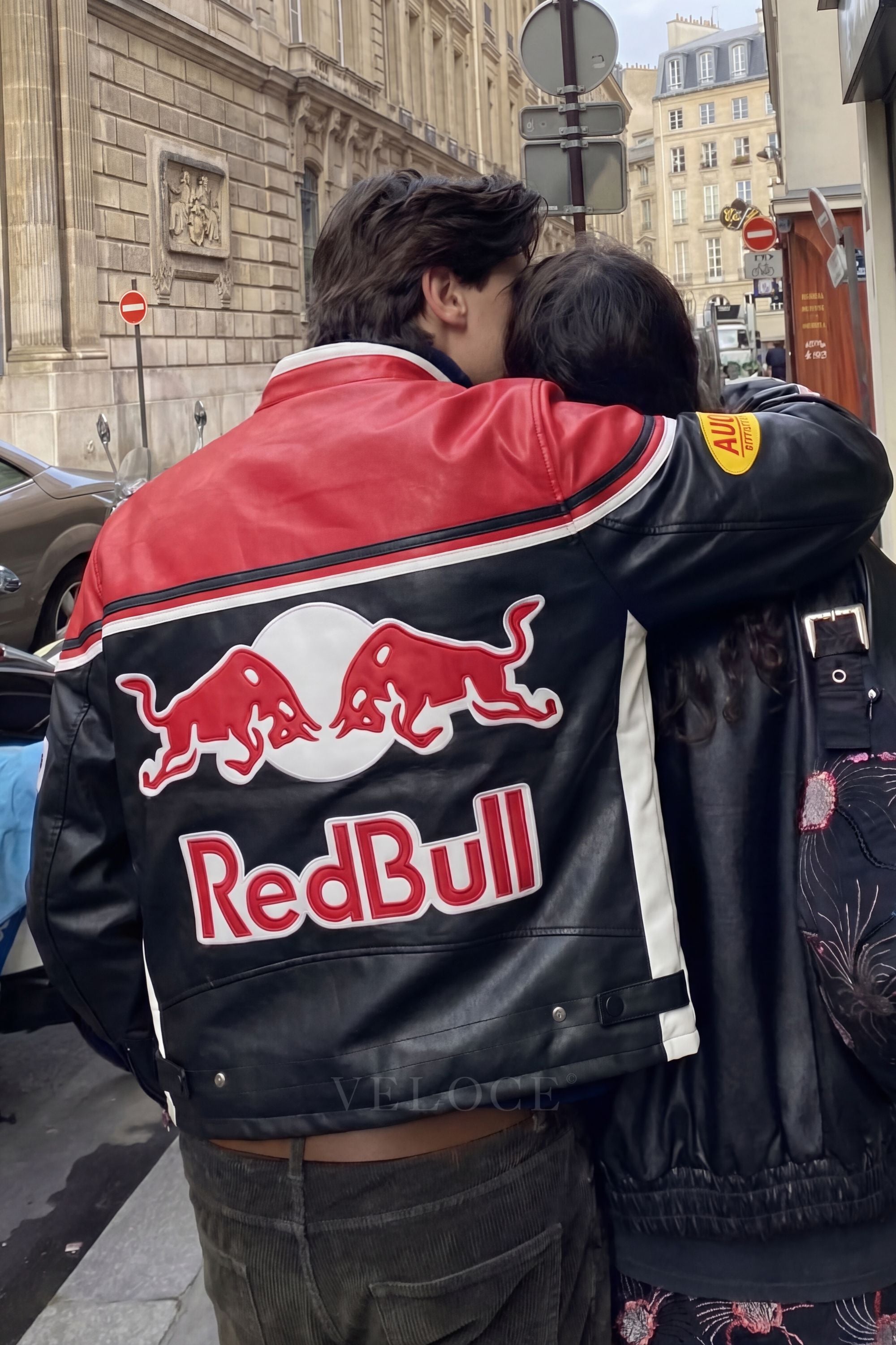 Heritage Racing Jacket Red Bull Leather Racing Jacket