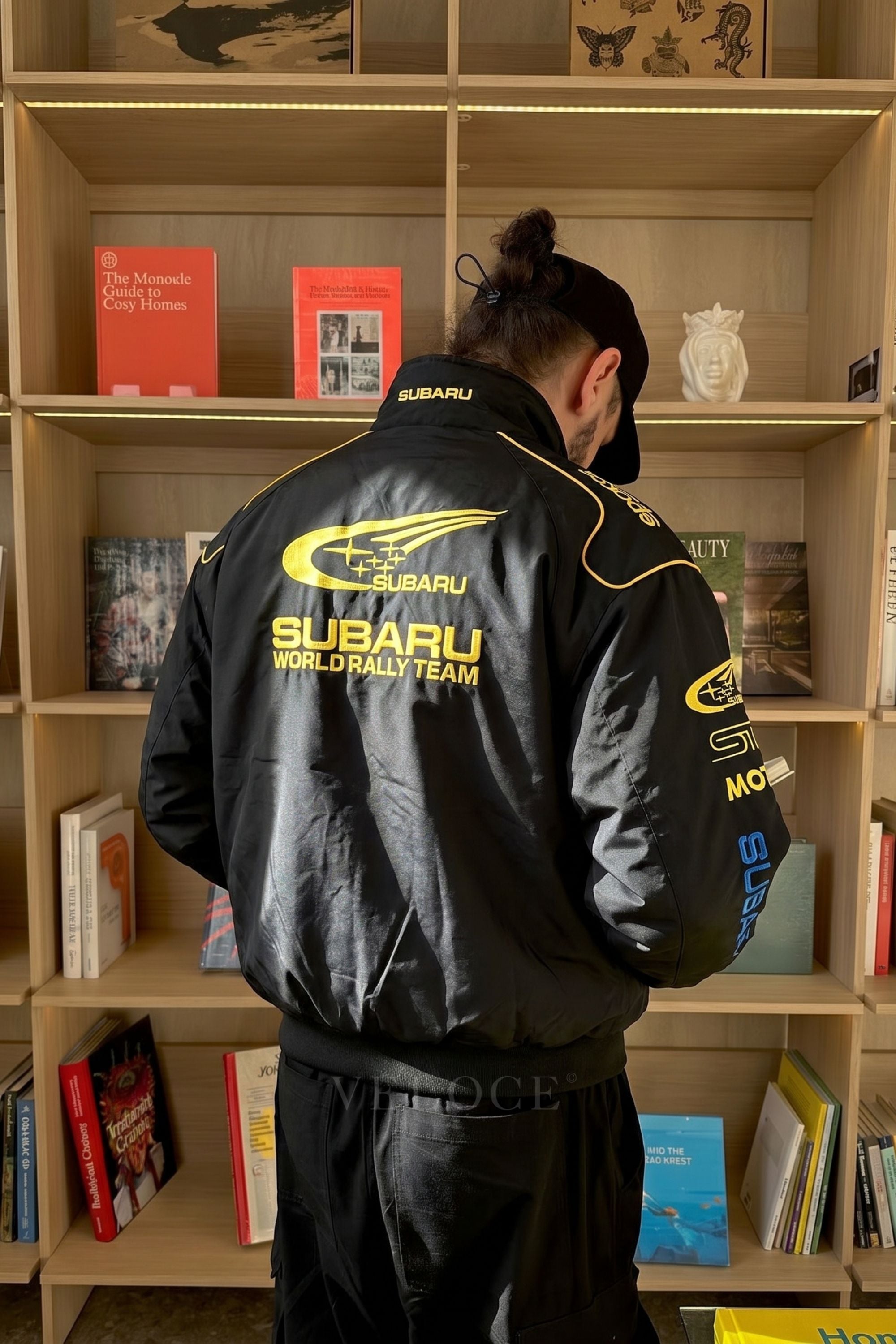 Heritage Racing Jacket Subaru Rally Black Edition