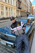 Heritage Leather Jacket McLaren F1 x Mercedes Benz Vintage Jacket