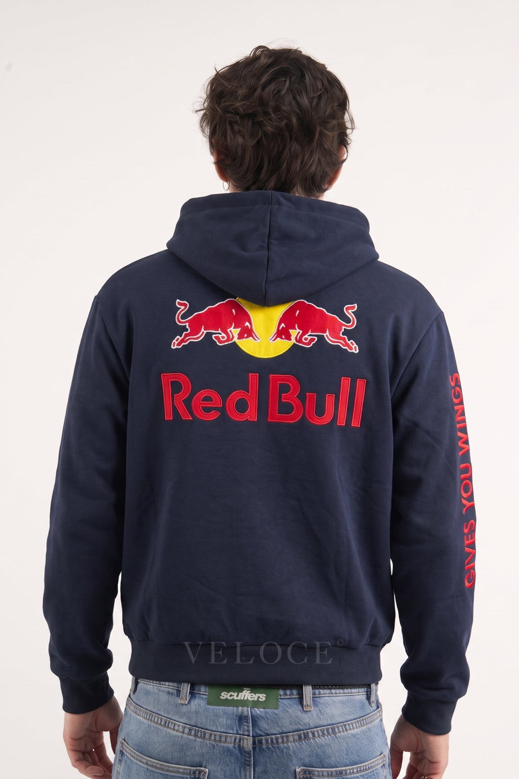 Heritage Cap Red Bull Racing Embroidered Zip Hoodie