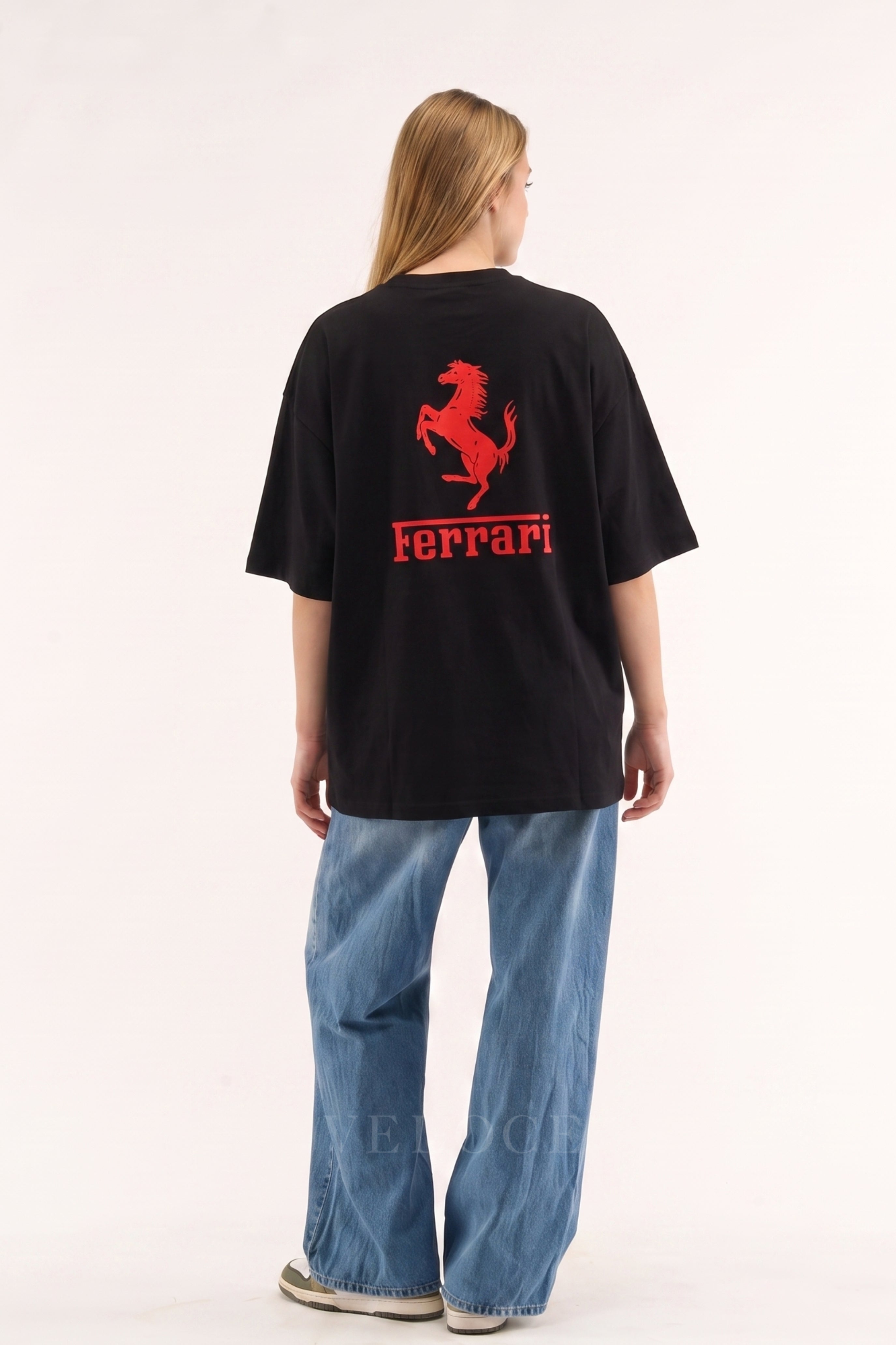 Heritage Racing T-Shirt Ferrari F1 Black Edition