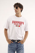 Heritage Racing T-Shirt Ferrari F1 Team White Edition