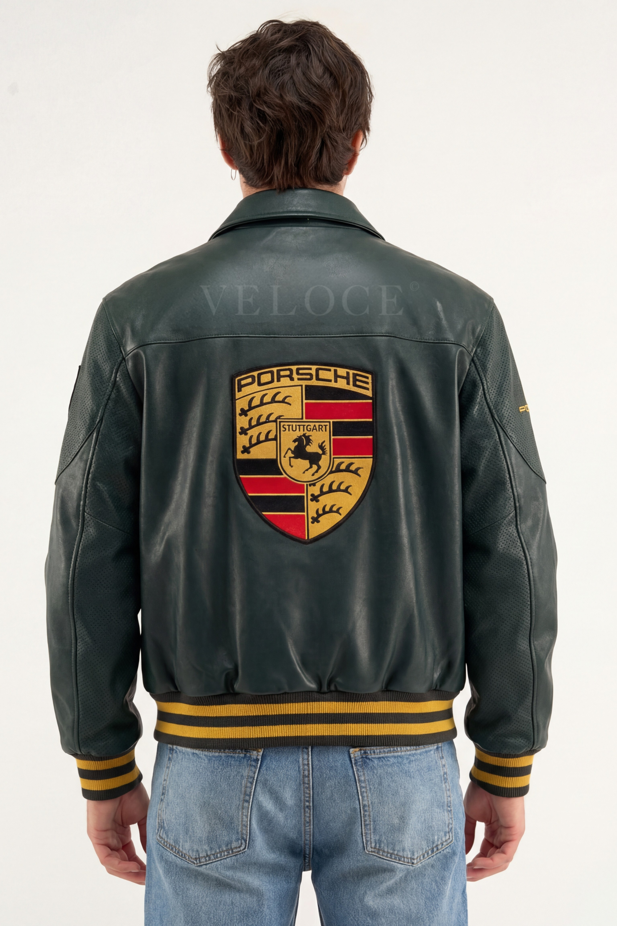 Heritage Leather Jacket Porsche 993 Turbo