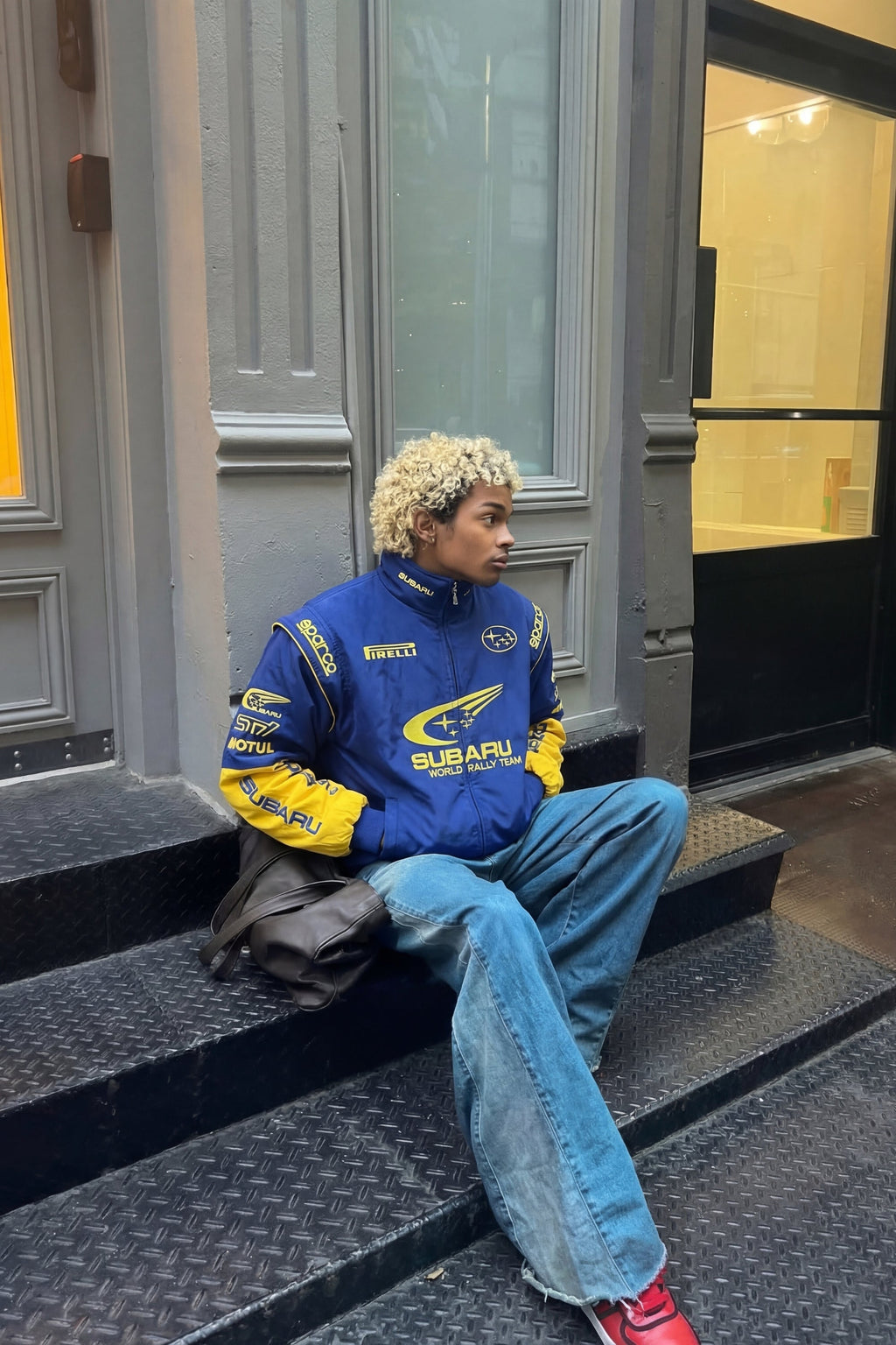 Heritage Racing Jacket Subaru Rally Blue Edition
