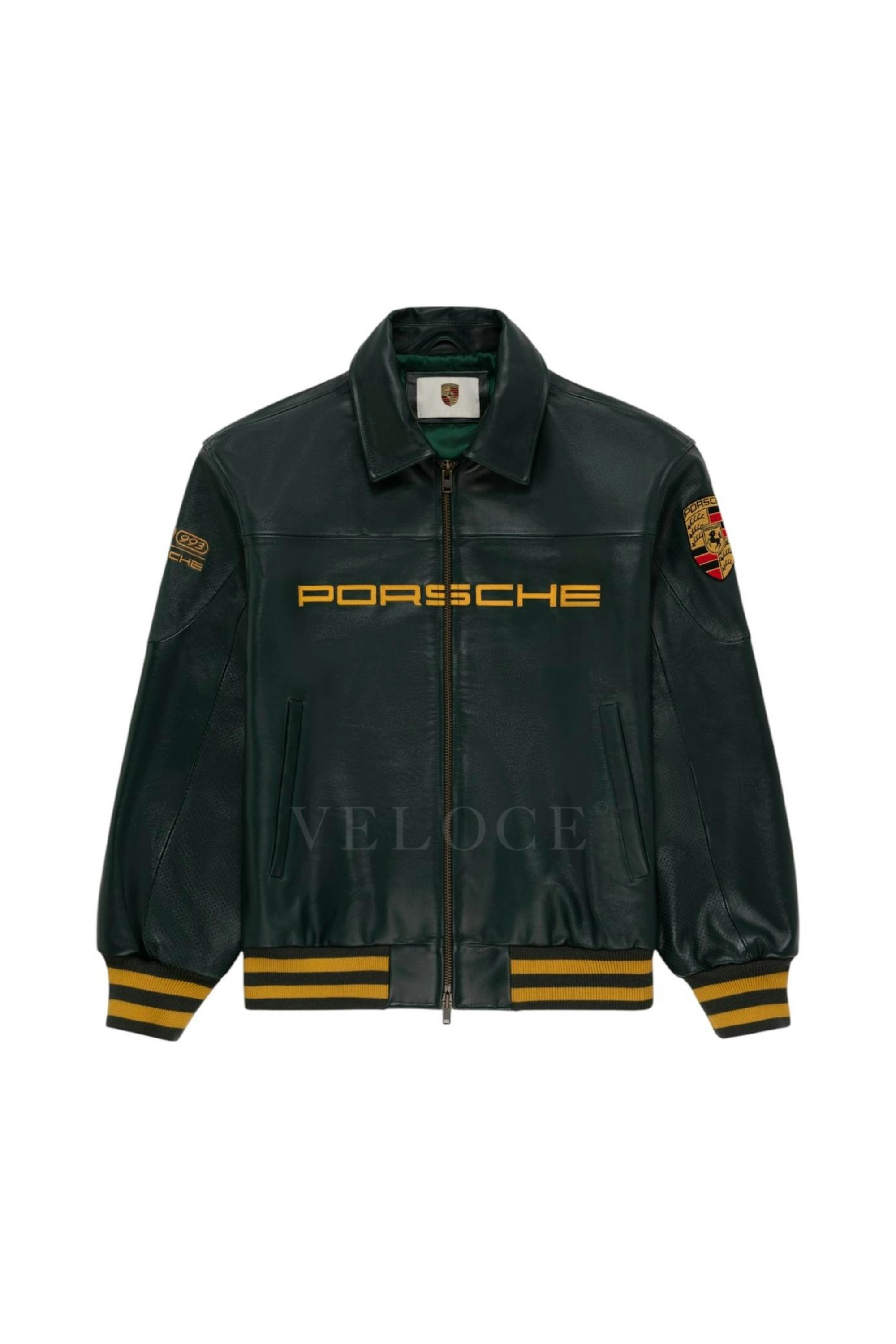 Heritage Leather Jacket Porsche 993 Turbo