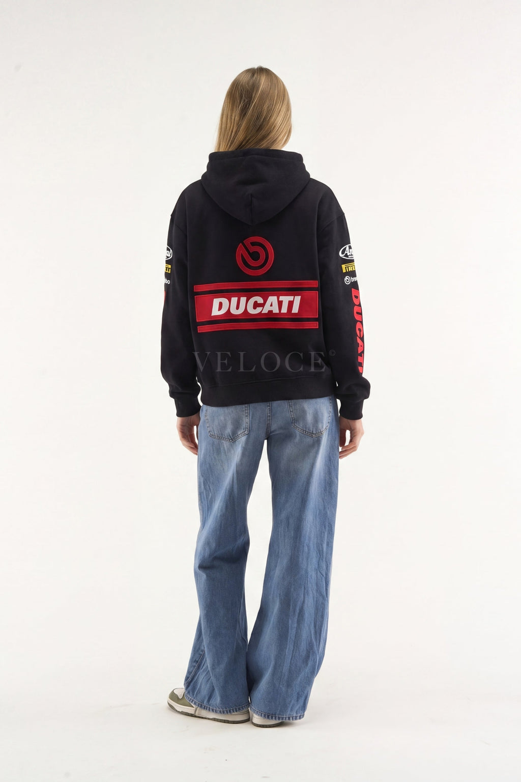 Heritage Cap Ducati Racing Hoodie Full Embroidered Edition