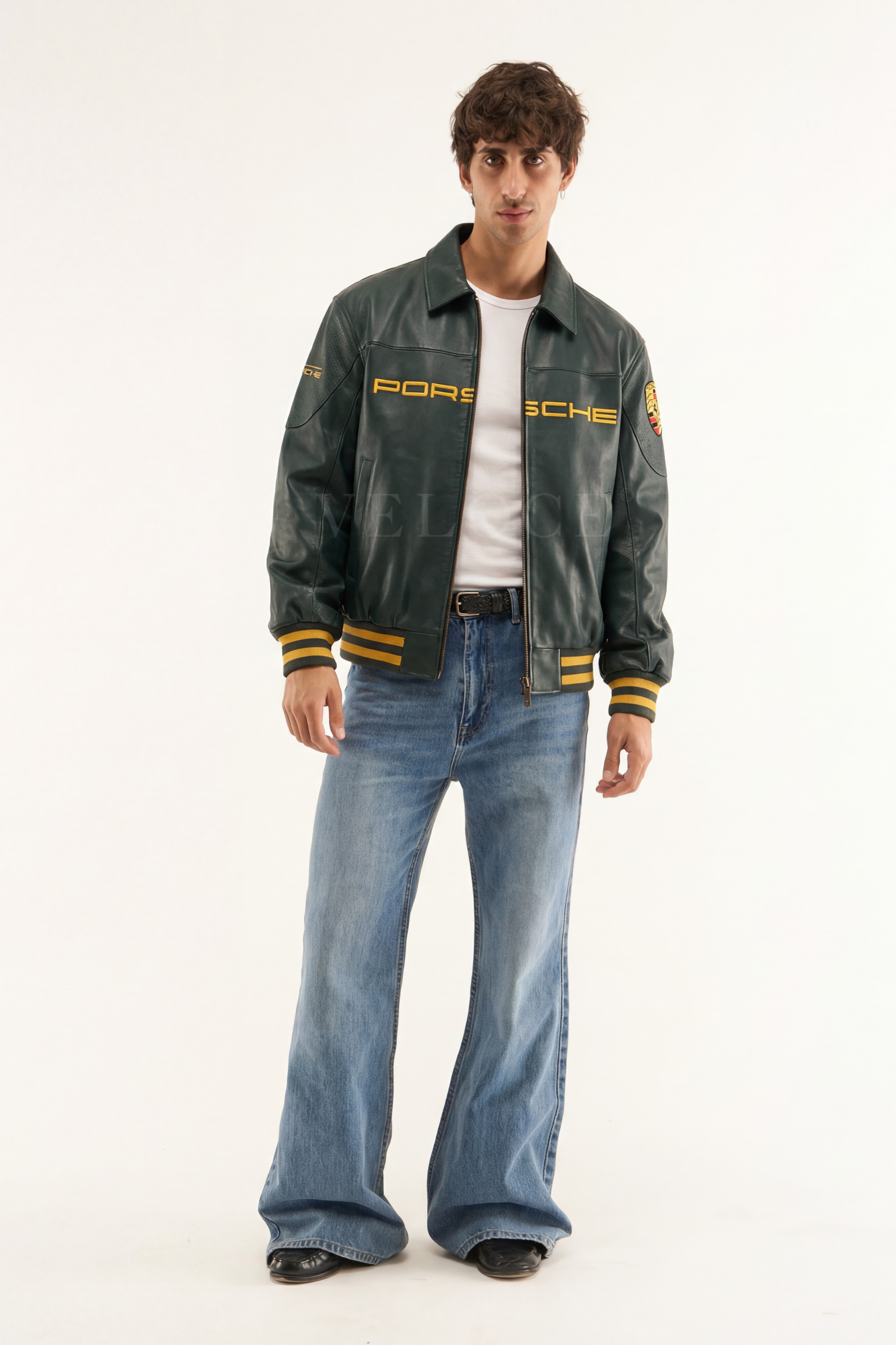 Heritage Leather Jacket Porsche 993 Turbo