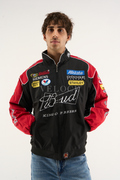 Heritage Racing Jacket Budweiser NASCAR Black Edition
