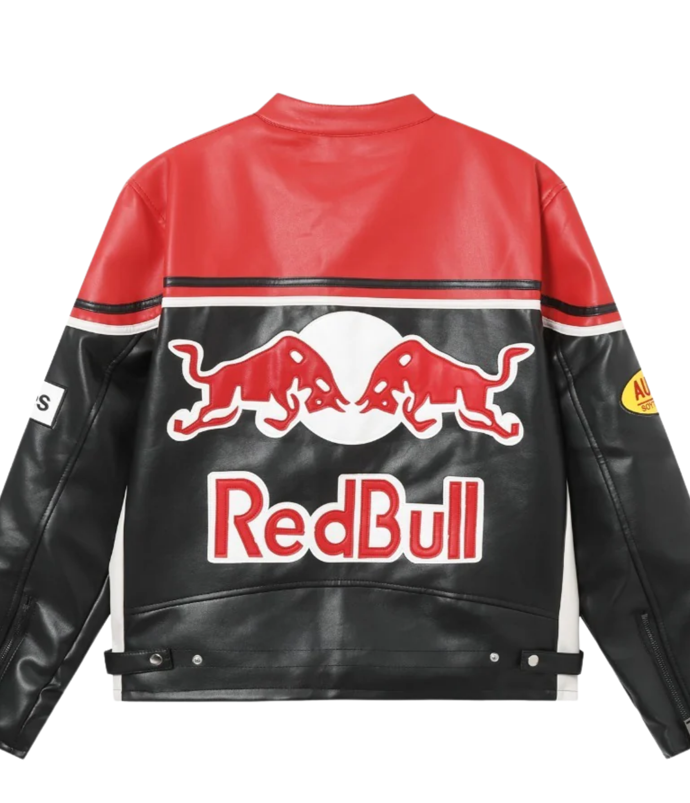 Heritage Racing Jacket Red Bull Leather Racing Jacket