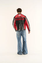 Heritage Leather Jacket Ferrari F1 Olympus Red Edition