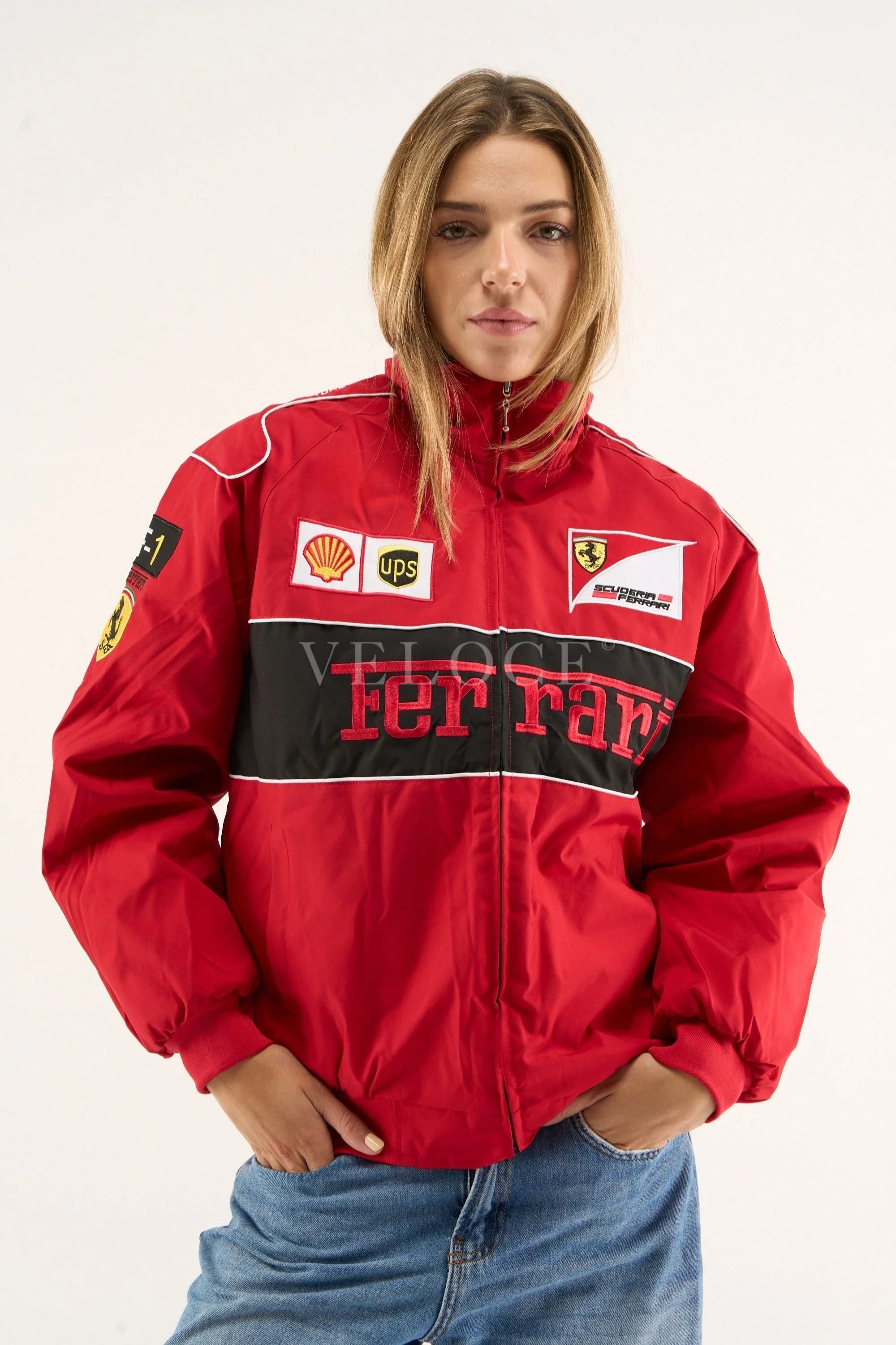 Heritage Racing Jacket Ferrari F1 Red Edition