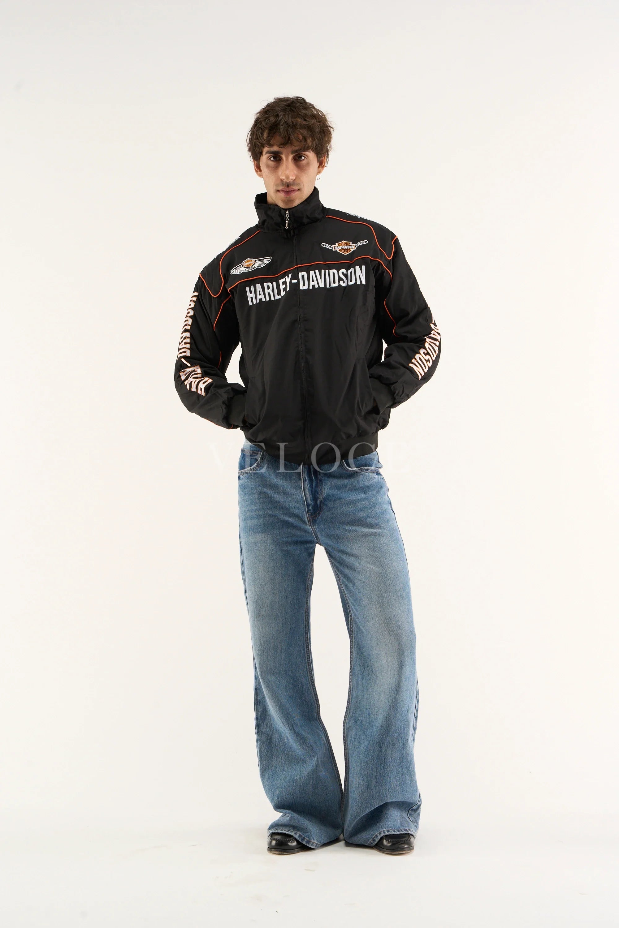 Heritage Leather Jacket Harley Davidson Vintage Jacket