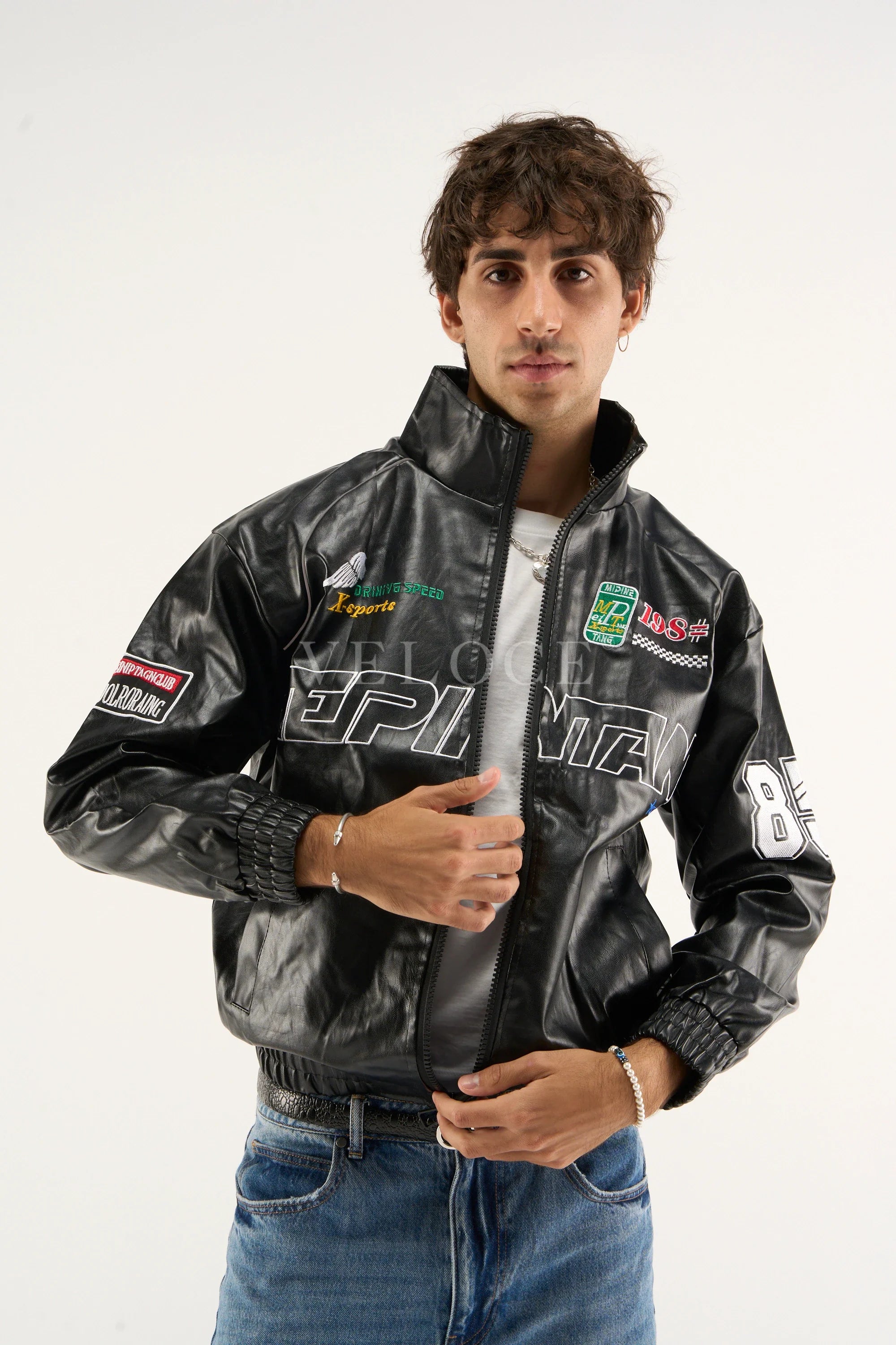 Heritage Racing Jacket LAP 85 Black Racing Jacket