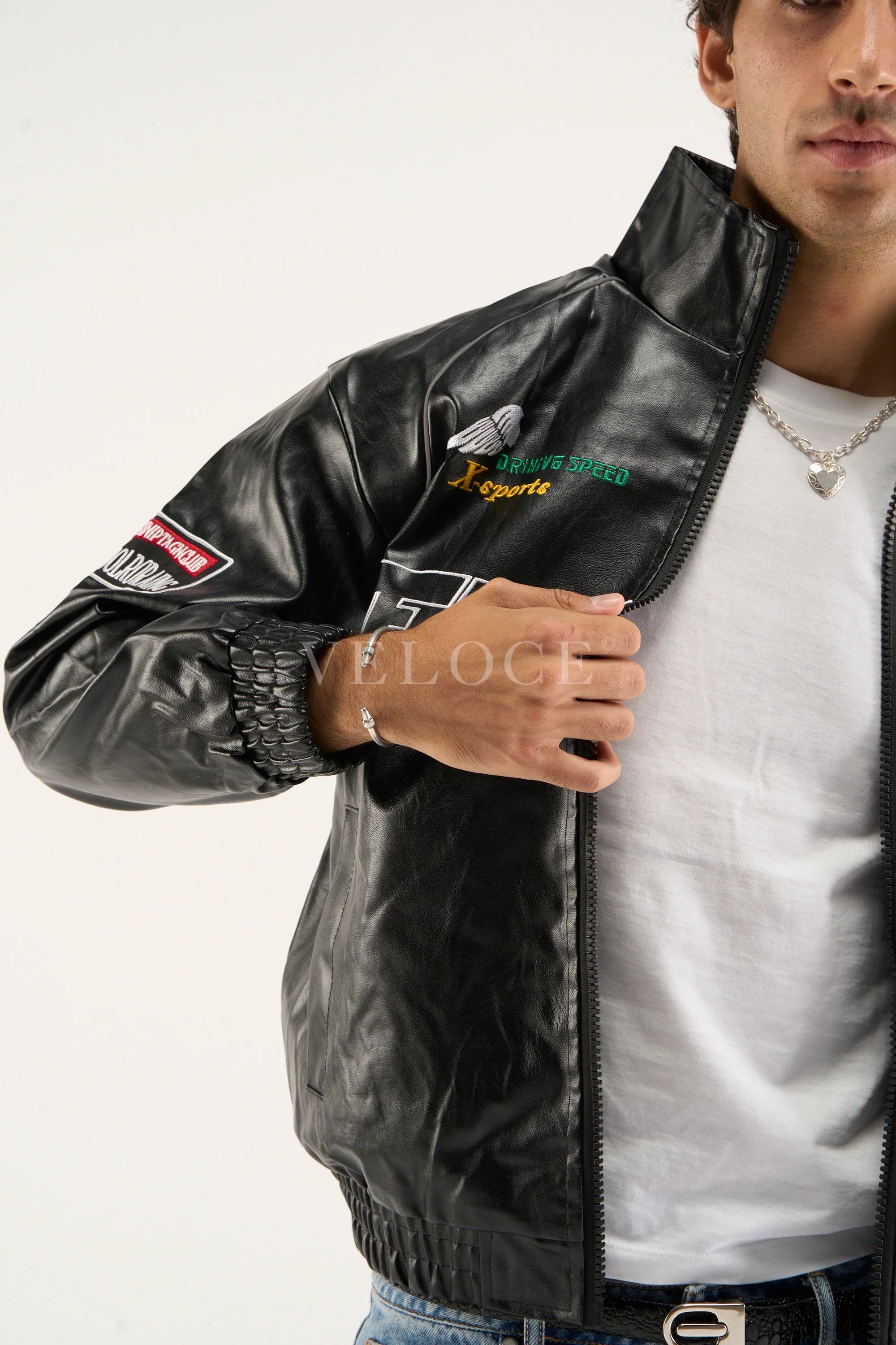 Heritage Racing Jacket LAP 85 Black Racing Jacket