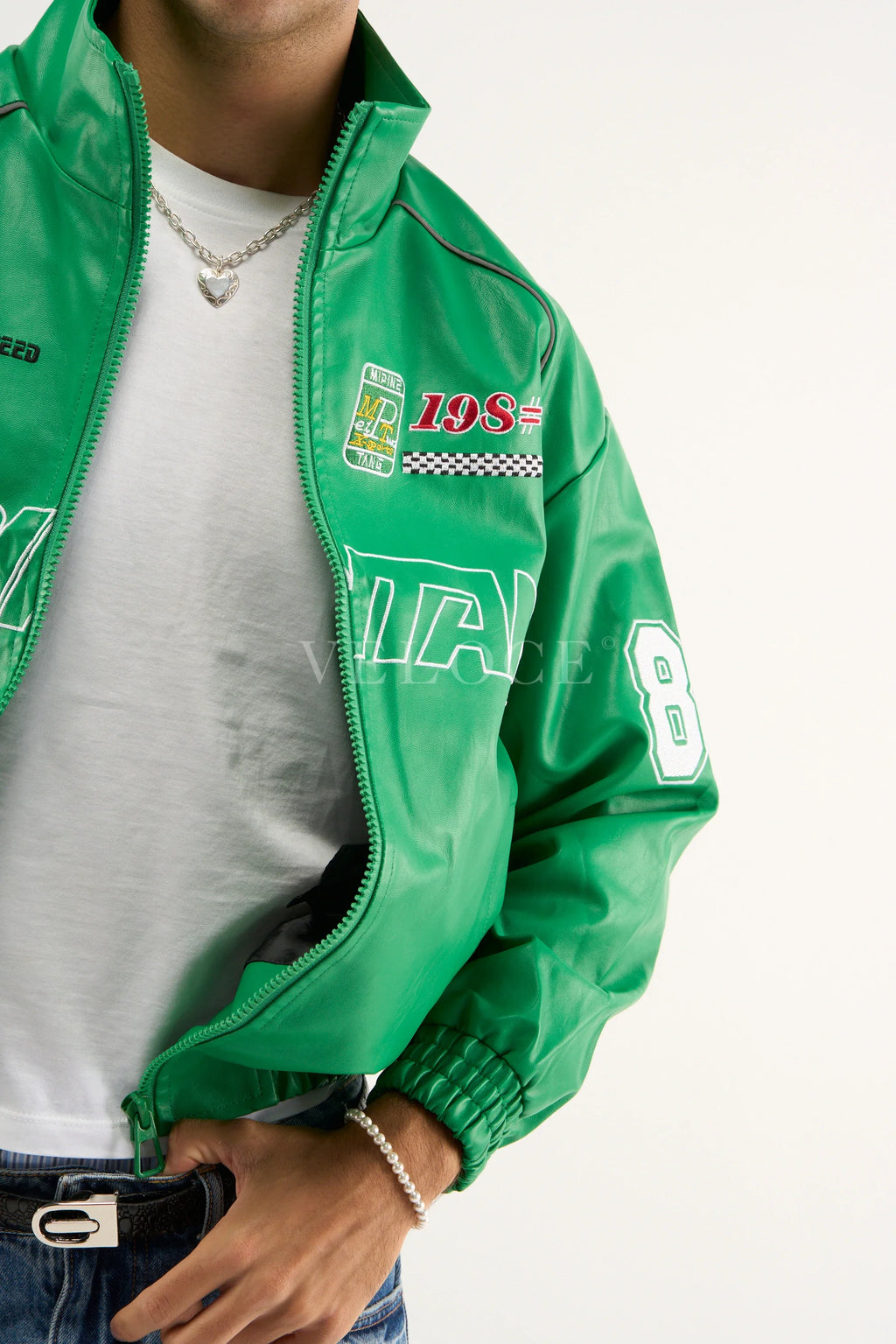 Heritage Racing Jacket LAP 85 Green Racing Jacket