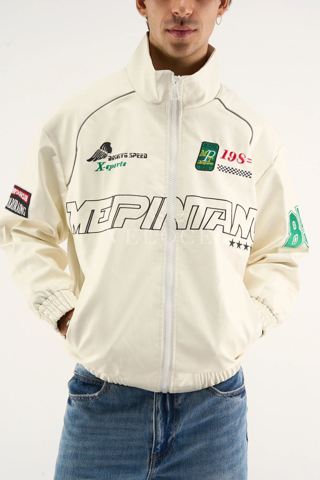 Heritage Racing Jacket LAP 85 White Racing Jacket