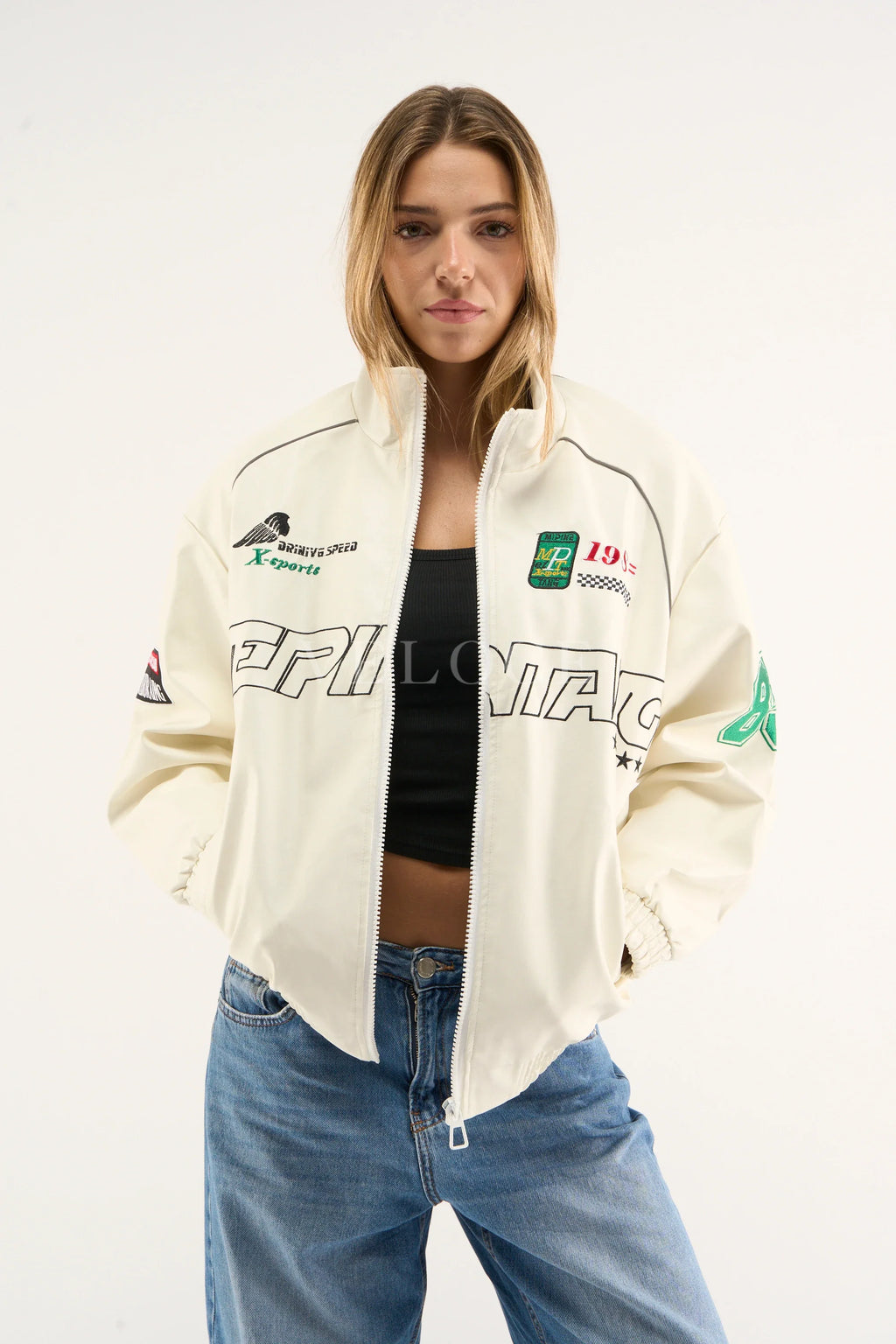 Heritage Racing Jacket LAP 85 White Racing Jacket