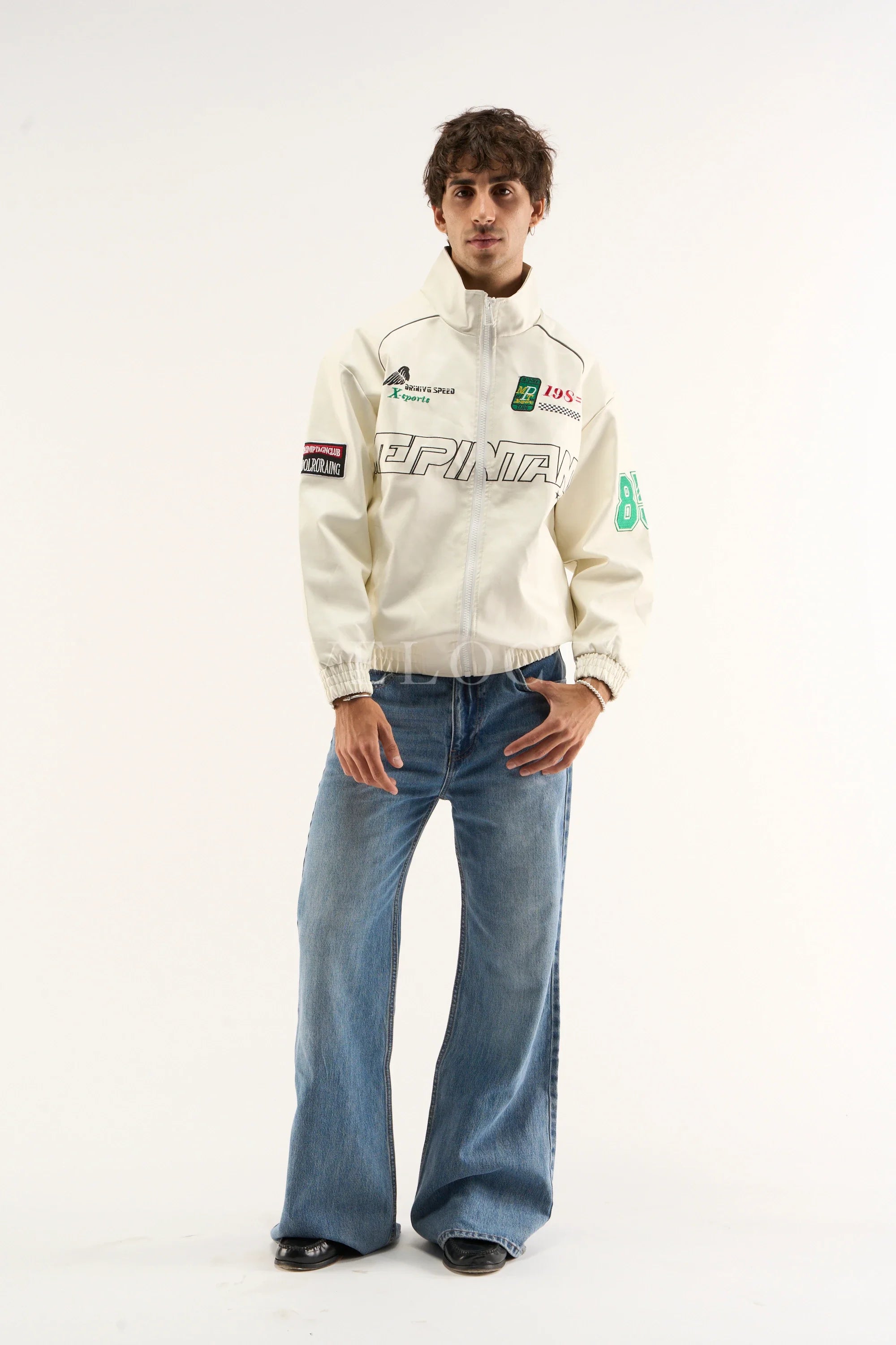 Heritage Racing Jacket LAP 85 White Racing Jacket