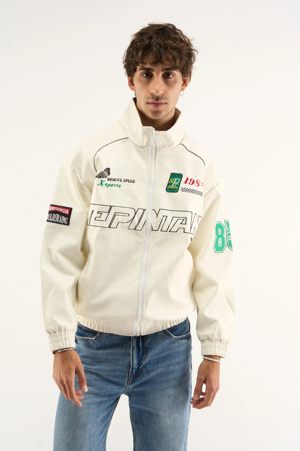 Heritage Racing Jacket LAP 85 White Racing Jacket