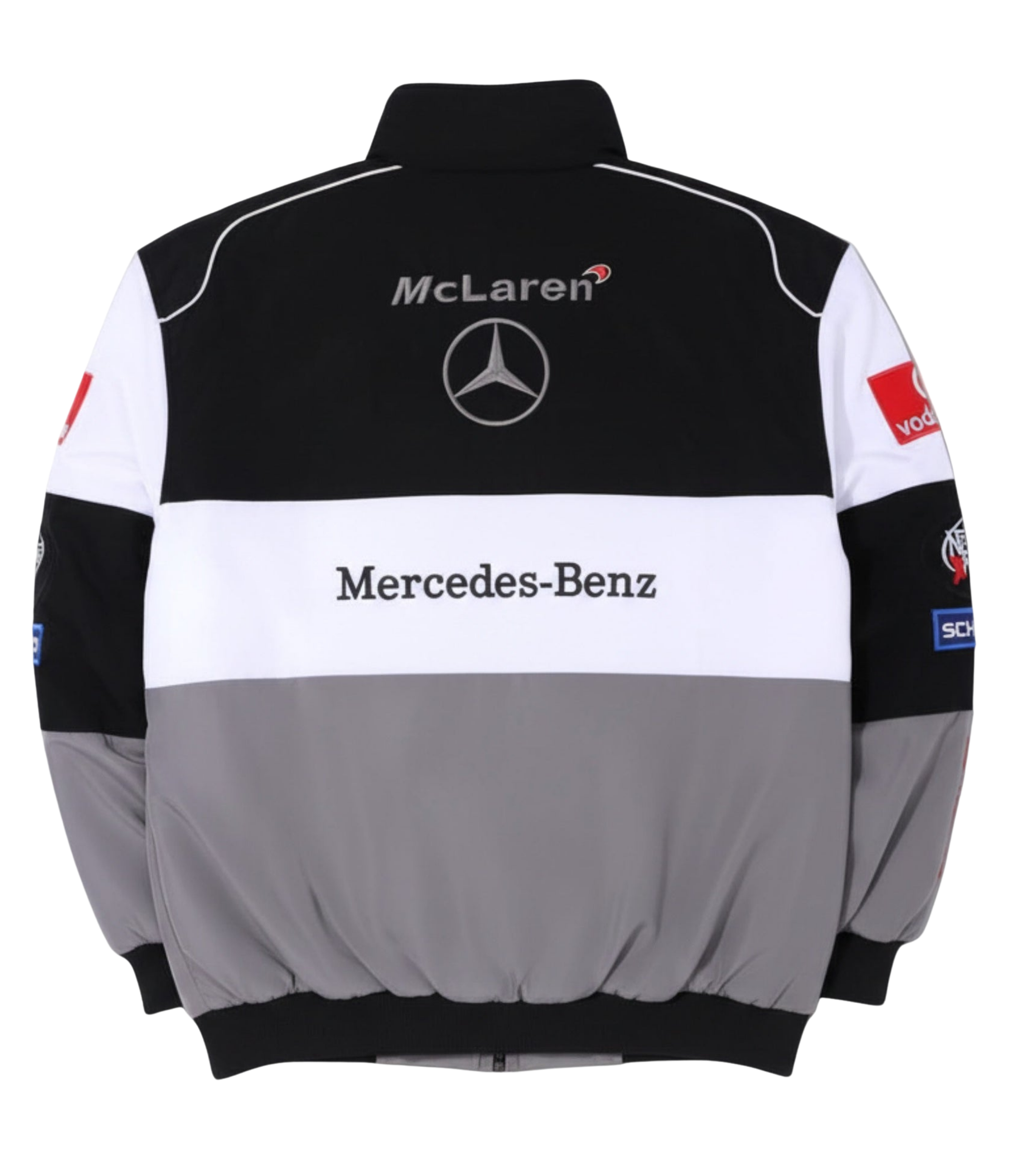 Heritage Leather Jacket McLaren F1 x Mercedes Benz Vintage Jacket