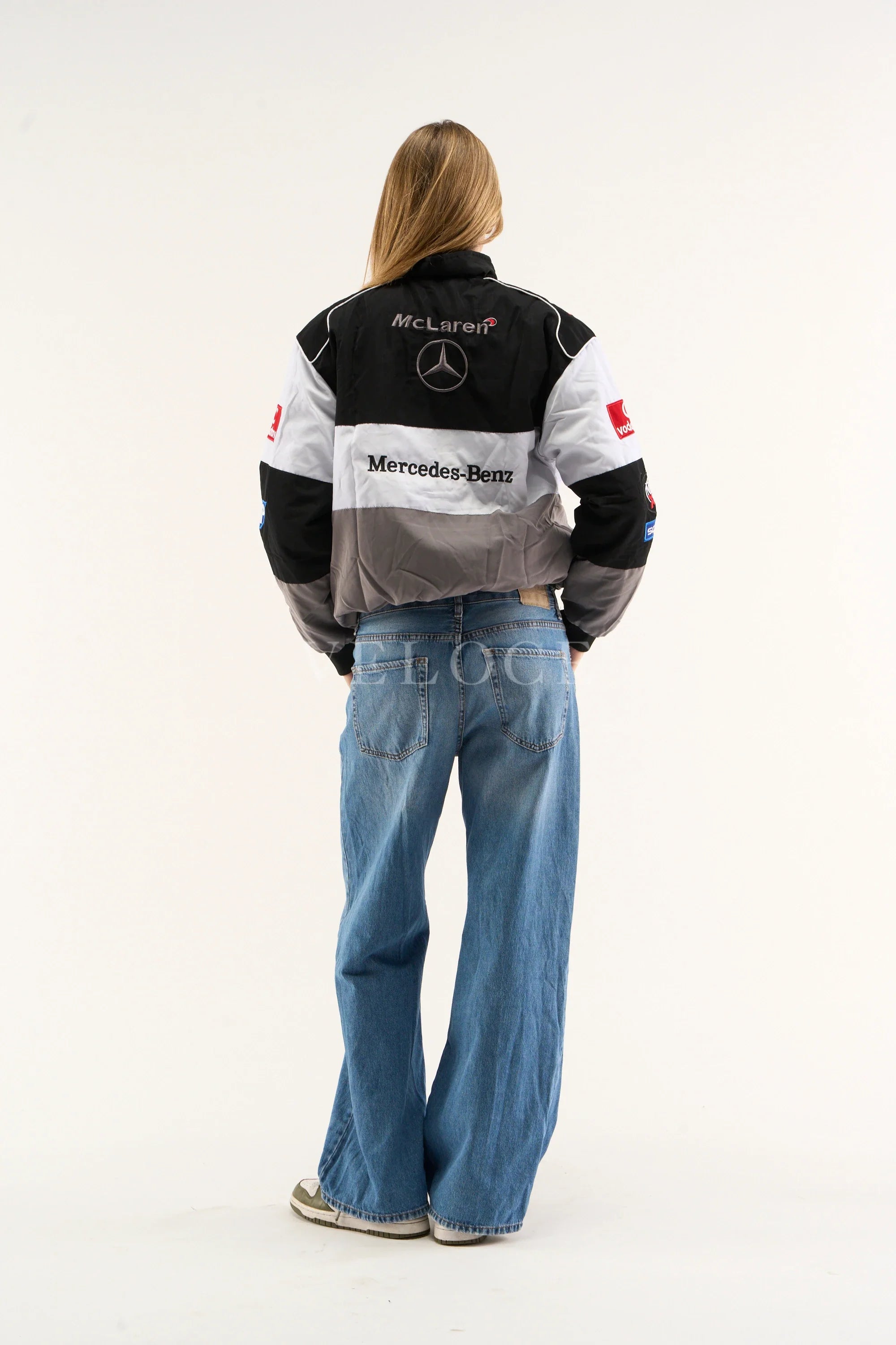 Heritage Leather Jacket McLaren F1 x Mercedes Benz Vintage Jacket