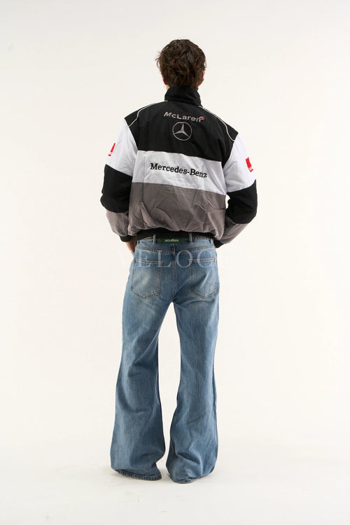 Heritage Leather Jacket McLaren F1 x Mercedes Benz Vintage Jacket