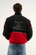 Heritage Leather Jacket McLaren x Mercedes Benz Vintage Jacket Red Edition