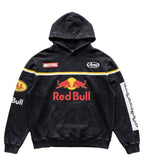 Heritage Cap Red Bull Racing Hoodie Carbon Wash