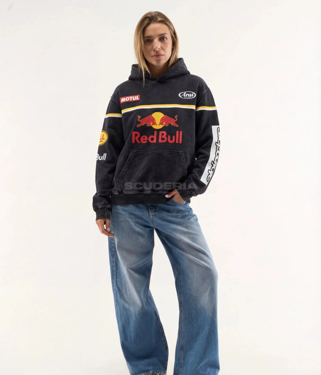 Heritage Cap Red Bull Racing Hoodie Carbon Wash