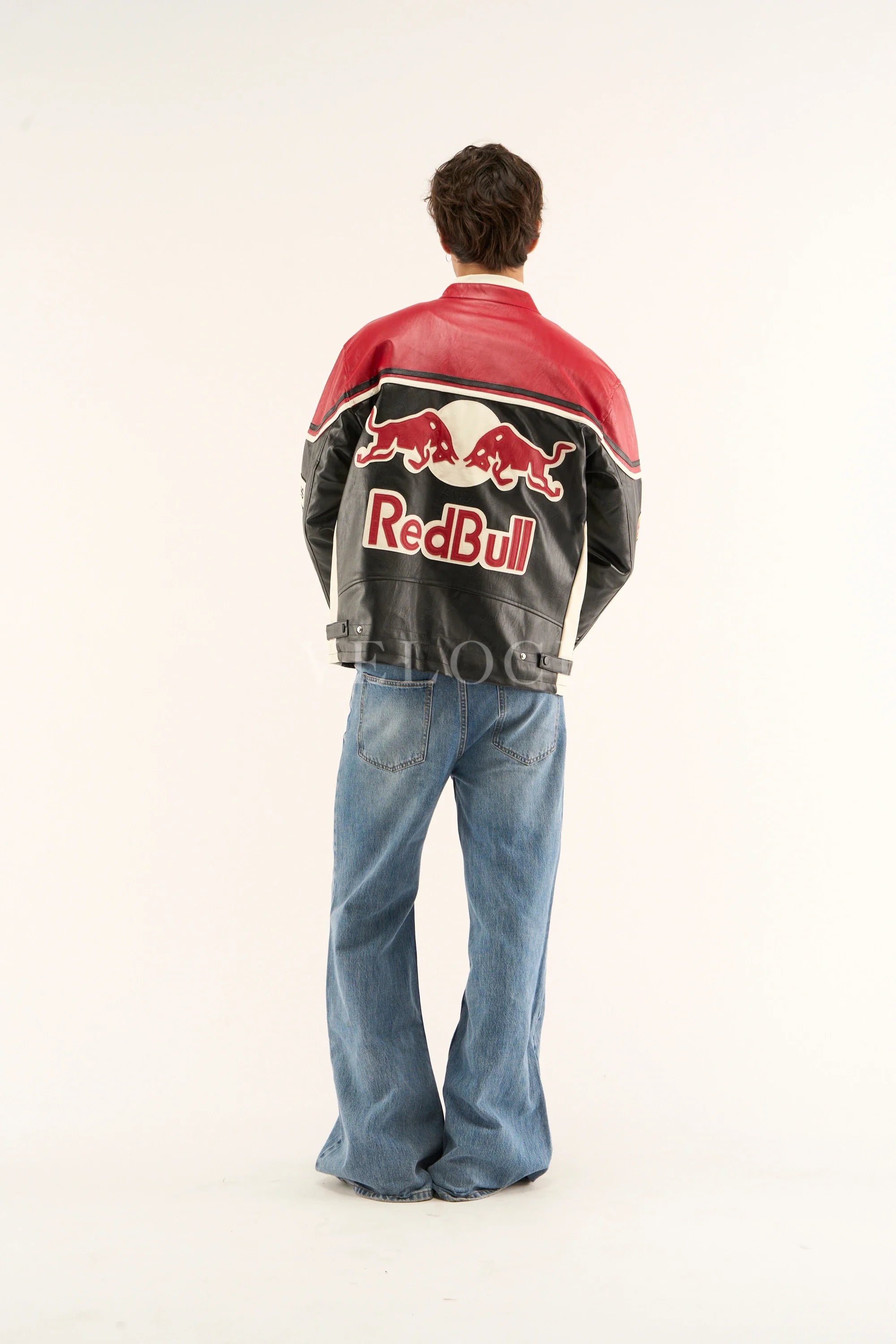 Heritage Racing Jacket Red Bull Leather Racing Jacket