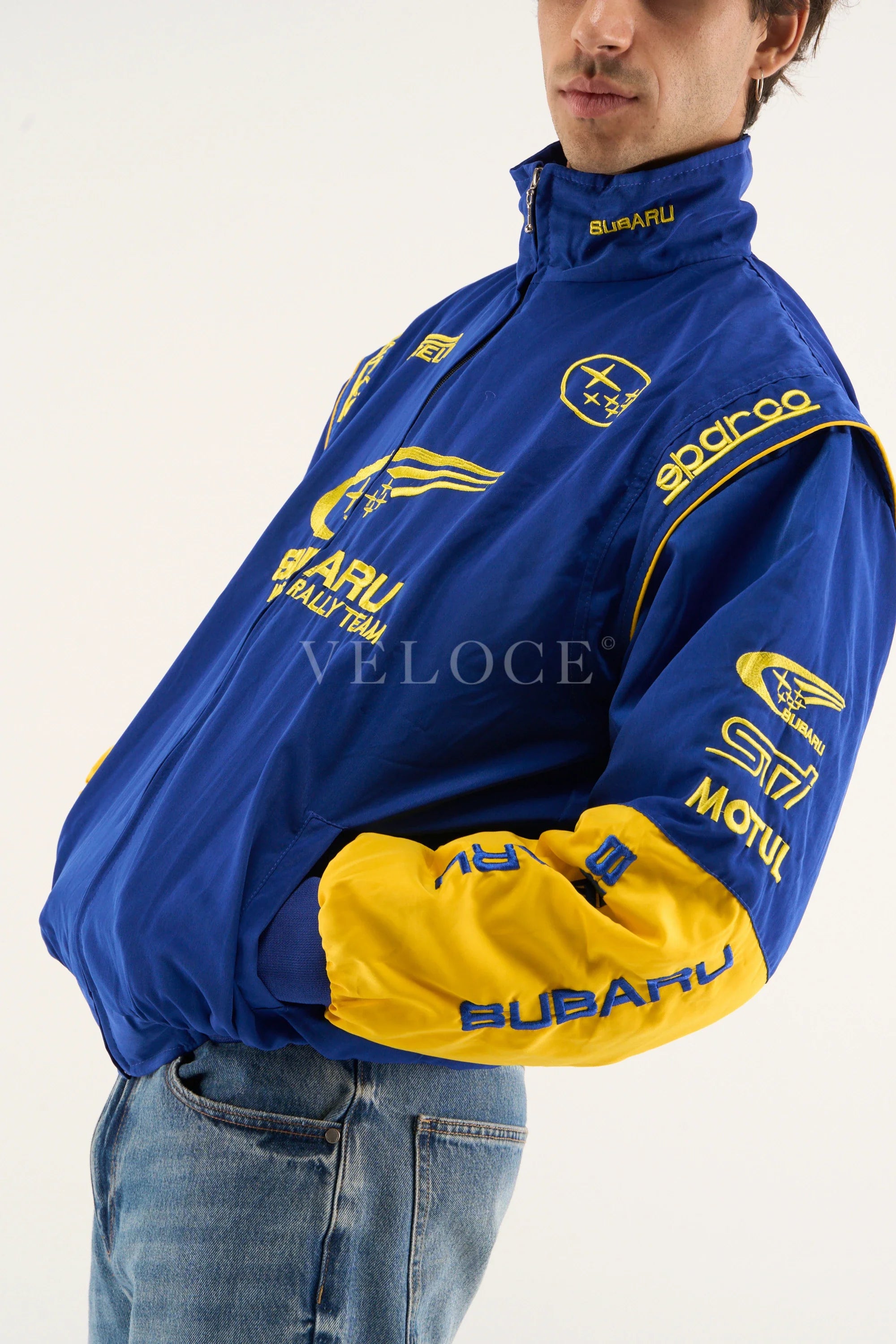 Heritage Racing Jacket Subaru Rally Blue Edition